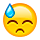 Emoji 😓 Faccina Sudata su VKontakte(VK) 1.0.