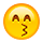 Emoji 😙 Faccina Che Bacia Con Occhi Sorridenti su VKontakte(VK) 1.0.