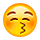 😚 Emoji Rosto Beijando Com Olhos Fechados na VKontakte(VK) 1.0.