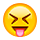 Emoji 😝 Faccina Con Un Gran Sorriso Che Mostra La Lingua su VKontakte(VK) 1.0.