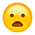 Emoji 😦 Faccina Imbronciata Con Bocca Aperta su VKontakte(VK) 1.0.