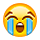 😭 Emoji Rosto Chorando Aos Berros na VKontakte(VK) 1.0.