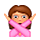 🙅🏽‍♀️ Emoji Mujer Haciendo El Gesto De «no»: Tono De Piel Medio en VKontakte(VK) 1.0.