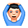 Emoji 🙆‍♂️ Uomo Con Gesto OK su VKontakte(VK) 1.0.