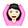 🙆🏻 Emoji Persona Haciendo El Gesto De «de Acuerdo»: Tono De Piel Claro en VKontakte(VK) 1.0.