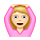 Emoji 🙆🏼 Persona Con Gesto OK: Carnagione Abbastanza Chiara su VKontakte(VK) 1.0.