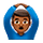 Emoji 🙆🏾‍♂️ Uomo Con Gesto OK: Carnagione Abbastanza Scura su VKontakte(VK) 1.0.