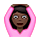 Emoji 🙆🏿‍♀️ Donna Con Gesto OK: Carnagione Scura su VKontakte(VK) 1.0.