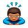 🙇🏾 Emoji sich verbeugende Person: mitteldunkle Hautfarbe VKontakte(VK) 1.0.