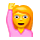 Emoji 🙋‍♀️ Donna Con Mano Alzata su VKontakte(VK) 1.0.