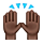 🙌🏿 Emoji Mãos Para Cima: Pele Escura na VKontakte(VK) 1.0.