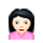 Emoji 🙍🏻‍♀️ Donna Corrucciata: Carnagione Chiara su VKontakte(VK) 1.0.