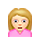Emoji 🙍🏼 Persona Corrucciata: Carnagione Abbastanza Chiara su VKontakte(VK) 1.0.