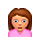 🙍🏽‍♀️ Emoji Mujer Frunciendo El Ceño: Tono De Piel Medio en VKontakte(VK) 1.0.