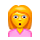 Emoji 🙎‍♀️ Donna Imbronciata su VKontakte(VK) 1.0.