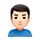 Emoji 🙎🏻‍♂️ Uomo Imbronciato: Carnagione Chiara su VKontakte(VK) 1.0.