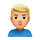 Emoji 🙎🏼‍♂️ Uomo Imbronciato: Carnagione Abbastanza Chiara su VKontakte(VK) 1.0.