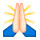 🙏🏻 Emoji Manos En Oración: Tono De Piel Claro en VKontakte(VK) 1.0.