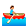 Mann im Ruderboot: mittlere Hautfarbe VKontakte(VK) 1.0.