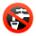 Emoji 🚱 Simbolo Di Acqua Non Potabile su VKontakte(VK) 1.0.