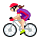 Emoji 🚴‍♀️ Ciclista Donna su VKontakte(VK) 1.0.