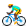 Emoji 🚴🏿‍♂️ Ciclista Uomo: Carnagione Scura su VKontakte(VK) 1.0.