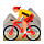 Emoji 🚵🏽 Ciclista Di Mountain Bike: Carnagione Olivastra su VKontakte(VK) 1.0.