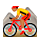 Emoji 🚵🏾 Ciclista Di Mountain Bike: Carnagione Abbastanza Scura su VKontakte(VK) 1.0.