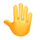 🤚 Emoji erhobene Hand von hinten VKontakte(VK) 1.0.