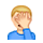 🤦🏼 Emoji Persona Con La Mano En La Frente: Tono De Piel Claro Medio en VKontakte(VK) 1.0.