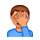 Emoji 🤦🏽‍♂️ Uomo Esasperato: Carnagione Olivastra su VKontakte(VK) 1.0.