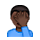 🤦🏿‍♂️ Emoji sich an den Kopf fassender Mann: dunkle Hautfarbe VKontakte(VK) 1.0.