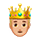Emoji 🤴🏼 Principe: Carnagione Abbastanza Chiara su VKontakte(VK) 1.0.