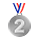 Emoji 🥈 Medaglia D’argento su VKontakte(VK) 1.0.