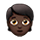 Emoji 🧑🏿 Persona: Carnagione Scura su VKontakte(VK) 1.0.