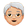 Emoji 🧓🏼 Adulto Anziano: Carnagione Abbastanza Chiara su VKontakte(VK) 1.0.