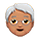 Emoji 🧓🏽 Adulto Anziano: Carnagione Olivastra su VKontakte(VK) 1.0.