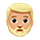Emoji 🧔🏼 Uomo Con La Barba: Carnagione Abbastanza Chiara su VKontakte(VK) 1.0.
