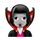 🧛🏼‍♀️ Emoji weiblicher Vampir: mittelhelle Hautfarbe VKontakte(VK) 1.0.