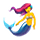 Emoji 🧜‍♀️ Sirena Donna su VKontakte(VK) 1.0.