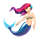 Emoji 🧜🏻‍♀️ Sirena Donna: Carnagione Chiara su VKontakte(VK) 1.0.
