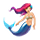 Emoji 🧜🏼‍♀️ Sirena Donna: Carnagione Abbastanza Chiara su VKontakte(VK) 1.0.