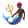 🧜🏿 Emoji Persona Sirena: Tono De Piel Oscuro en VKontakte(VK) 1.0.