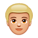 🧑🏼 Emoji Persona Adulta: Tono De Piel Claro Medio en WhatsApp 2.17.