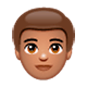 🧑🏽 Emoji Erwachsener: mittlere Hautfarbe WhatsApp 2.17.