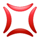 Emoji 💢 Rabbia su WhatsApp 2.17.