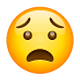 😧 Emoji Cara Angustiada en WhatsApp 2.17.