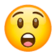 Emoji 😲 Faccina Stupita su WhatsApp 2.17.