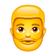 🧔 Emoji Persona Con Barba en WhatsApp 2.17.