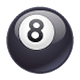 Emoji 🎱 Palla Da Biliardo su WhatsApp 2.17.